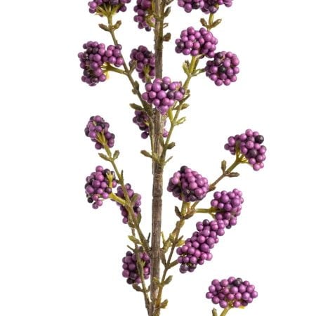 Tige de callicarpa mauve artificiel, 47'' - Décors Véronneau