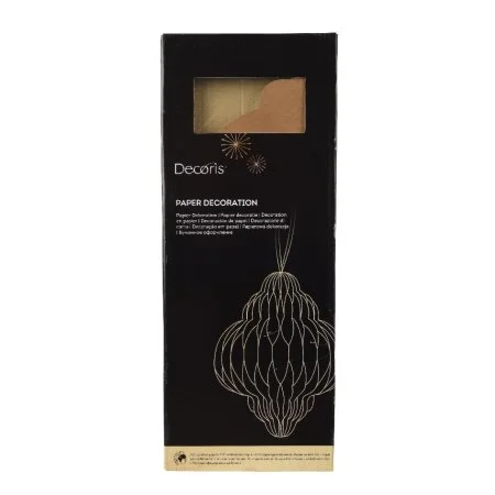 Copper paper tree ornament, 15,5'' - Décors Véronneau