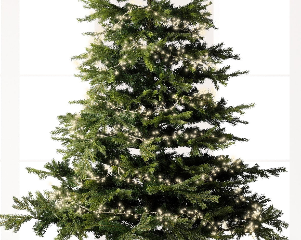 Micro lumières de Noël pour sapin - Décors Véronneau