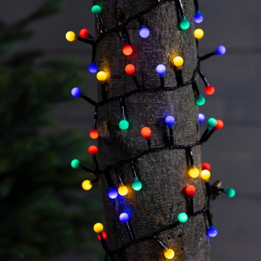 Lumières de Noël mini multicolores - Décors Véronneau
