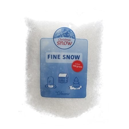 Sac de petits flocons de neige en polyester, 100g
