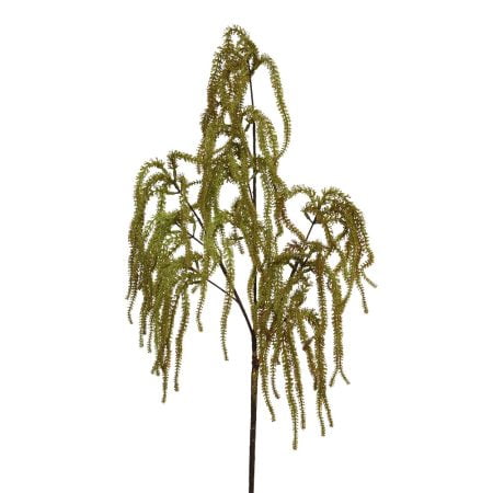 Tige d'amarante verte artificielle, 33,5''