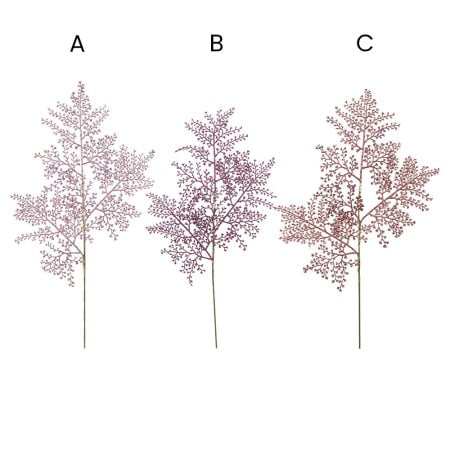 Tige de fougère rose brillante, 27'' - Décors Véronneau