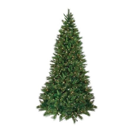 Illuminated belgium mix artificial Christmas tree, 7,5-9'