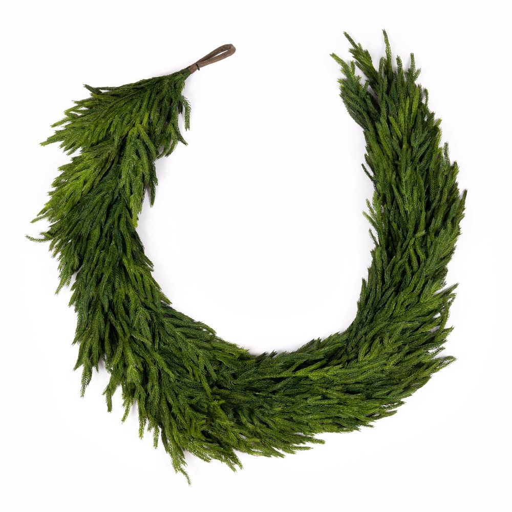 Guirlande de Noël cyprès fourni - Décors Véronneau