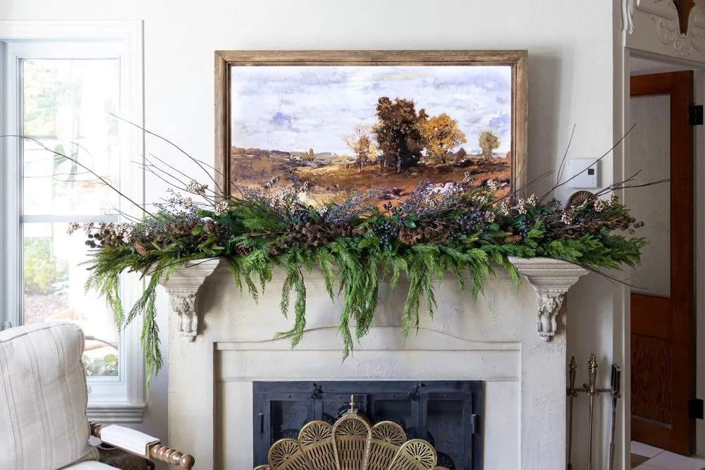 Guirlande de cèdre artificiel - Décors Véronneau