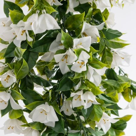 Bouquet de bougainvillier blanc artificiel extérieur, 35'' - Décors Véronneau
