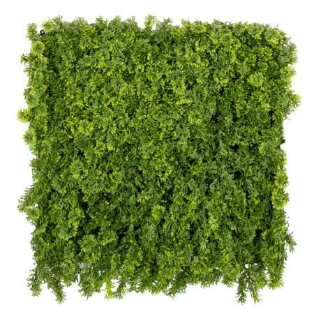 Fire-retardant outdoor light green boxwood tile, 20 x 20''