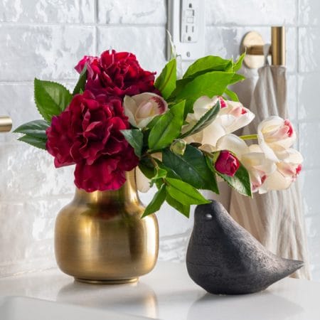 Oiseau décoratif en polyrésine, 4 x 5,5'' - Décors Véronneau