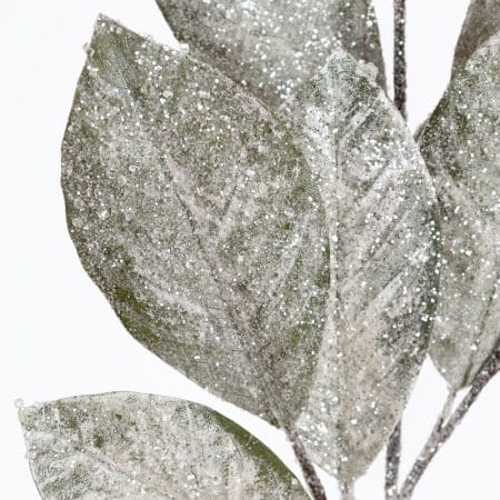 Feuillage de magnolia floqué artificiel, 35'' - Décors Véronneau