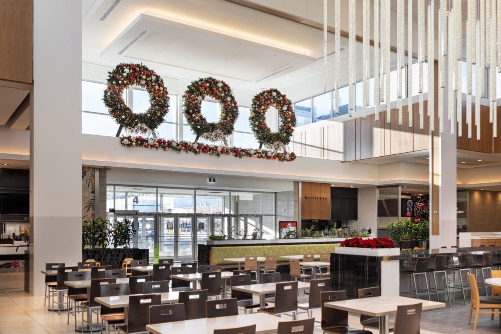 Couronnes de Noël géantes - Décors Véronneau