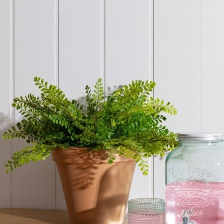 UV protected artificial maidenhair fern plant, 15'' - Décors Véronneau