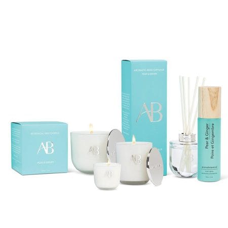 Soya candle, pear ginger, 12 oz - Décors Véronneau