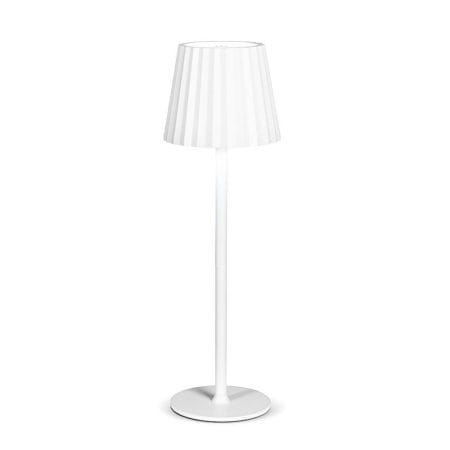 Lampe de table DEL blanche sans fil à intensité variable, 15''