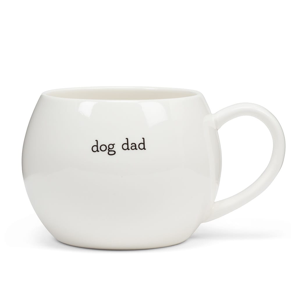 Dog dad stoneware coffee mug, 16 oz - Décors Véronneau