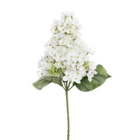 Fleur artificielle d'hydrangea paniculata blanche, 28''