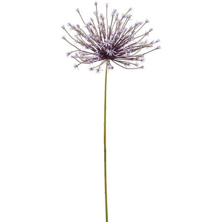 Fleur artificielle d'allium mauve géant, 49''