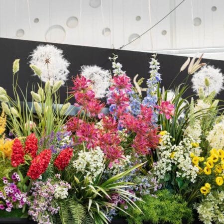 Fleur artificielle de pissenlit crème, 40'' - Décors Véronneau