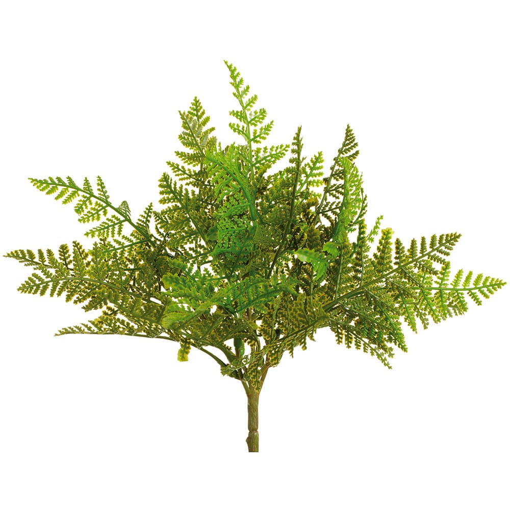 Fougère rumohra artificielle extérieure, 8,5'' - Décors Véronneau
