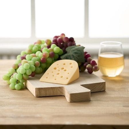 Grappe de raisins verts et rouges artificiels, 10'' - Décors Véronneau