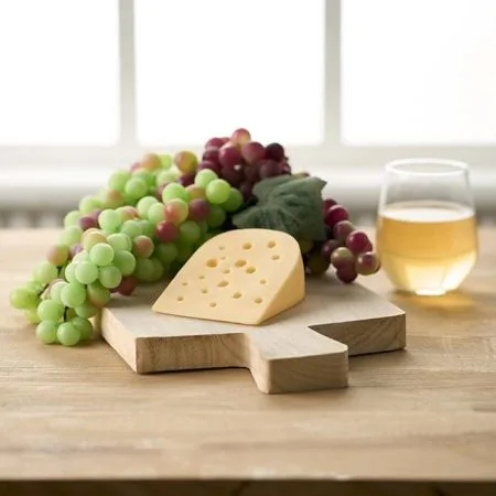 Grappe de raisins verts et rouges artificiels, 10'' - Décors Véronneau