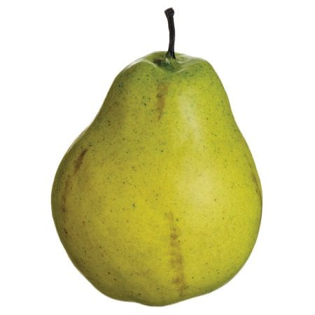 Poire bartlett verte artificielle, 3,5''