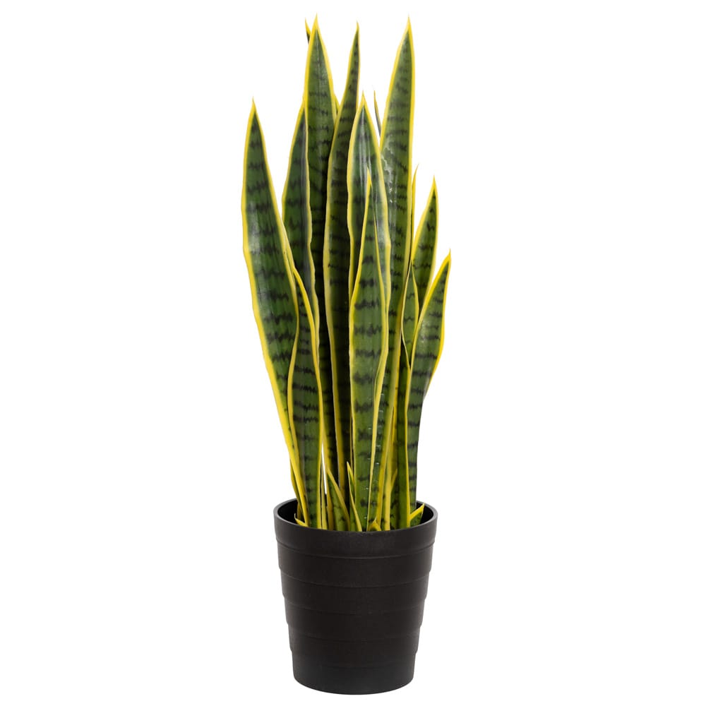 Sansevieria artificial outdoor plant, 36" - Décors Véronneau