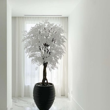 Arbre bouleau blanc artificiel fait main - Décors Véronneau