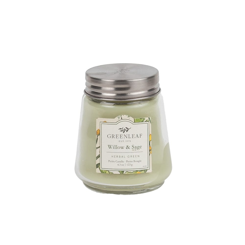 Small Willow & Sage candle, 4,3 oz - Décors Véronneau