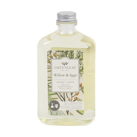 Reed diffuser oil Willow & Sage, 250 ml