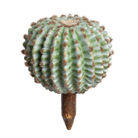 Cactus rond artificiel, 9''