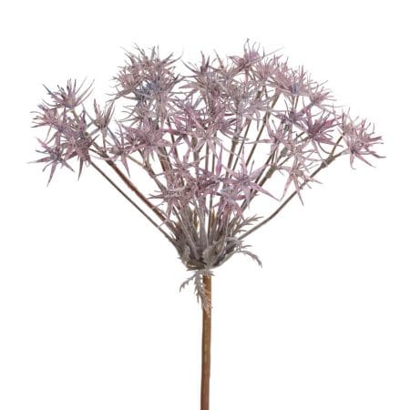 Fleur de cnidium monnieri mauve artificiel, 29''
