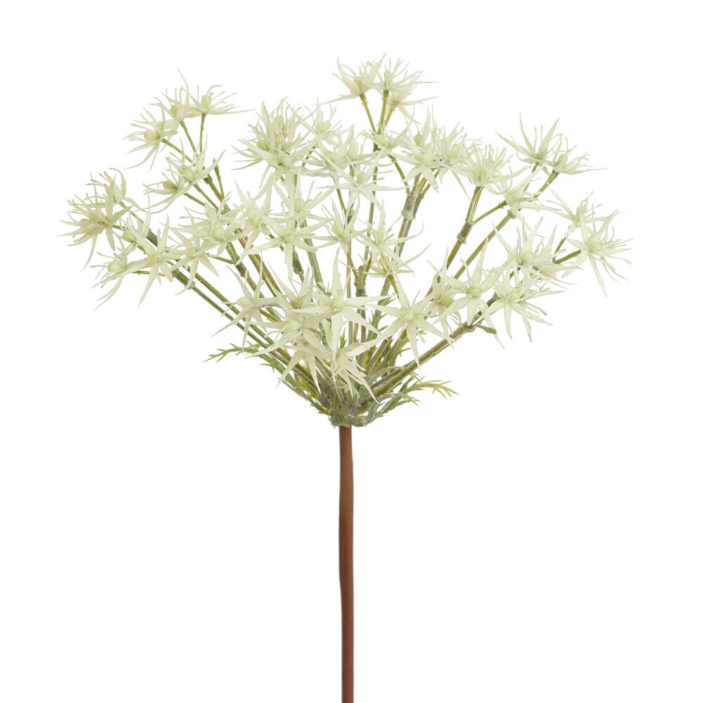 Fleur de cnidium monnieri vert pâle artificiel, 29'' - Décors Véronneau