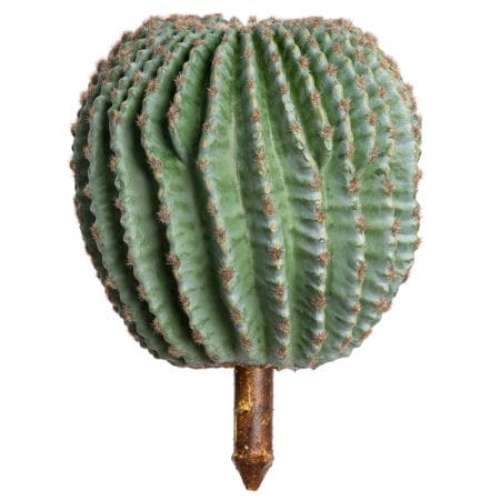 Cactus rond artificiel, 14''