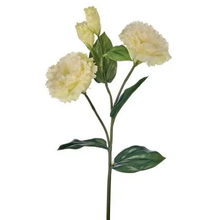 Fleur artificielle blanche de lisianthus, 24,5''
