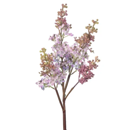 Branche de lilas mauve pâle artificiel en fleurs, 27''