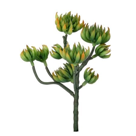 Succulente artificielle à tiges multiples, 9,5''
