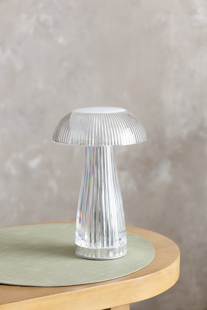 Lampe de table champignon sans fil - Décors Véronneau