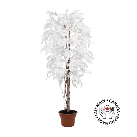 Arbre bouleau blanc artificiel fait main