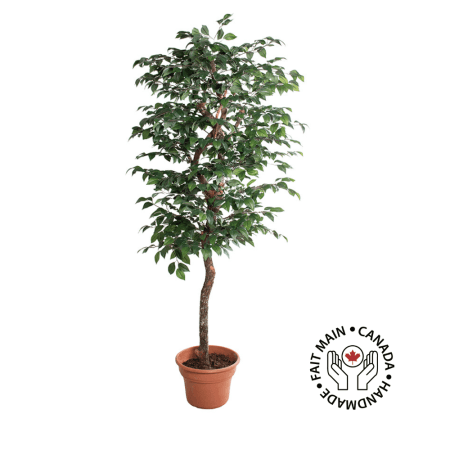 Arbre de camélia artificiel fait main