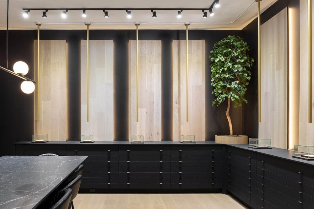 Comptoir de la galerie Mirage - Décors Véronneau