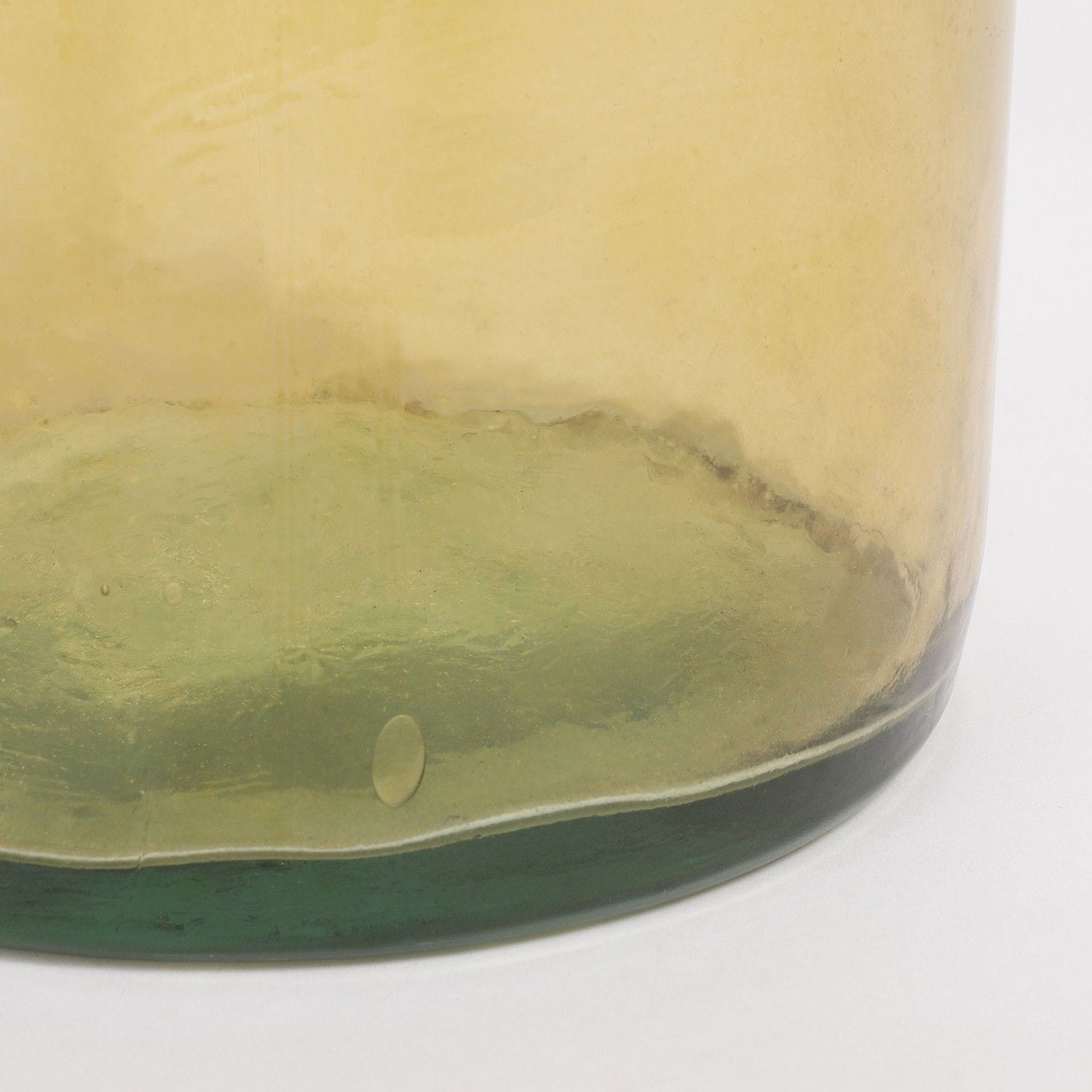 Vase bouteille ochre - Décors Véronneau