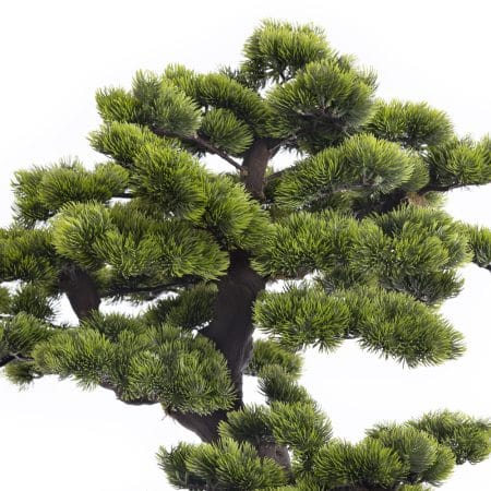 Bonsaï artificiel de pin japonais en cascade - Décors Véronneau