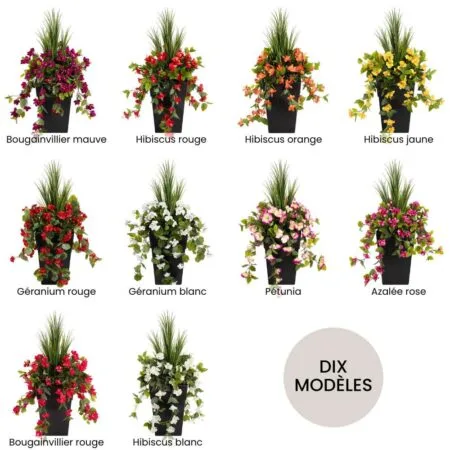 Ensemble de création de jardinière artificielle à assembler soi-même - DIY - Décors Véronneau