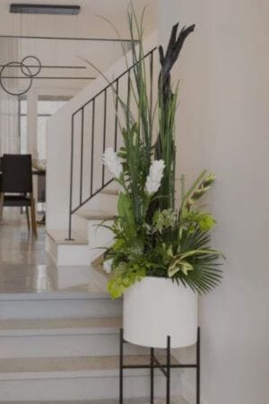 Arrangement floral sur pied - Décors Véronneau