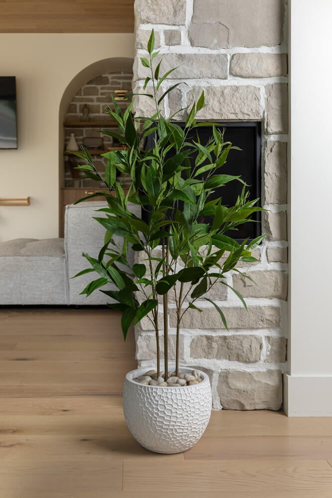 Plante artificielle eucalyptus nicholii - Décors Véronneau