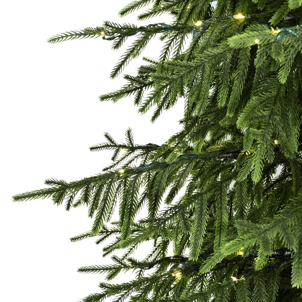 Sapin de Noël cyprès illuminé au toucher réel - Décors Véronneau