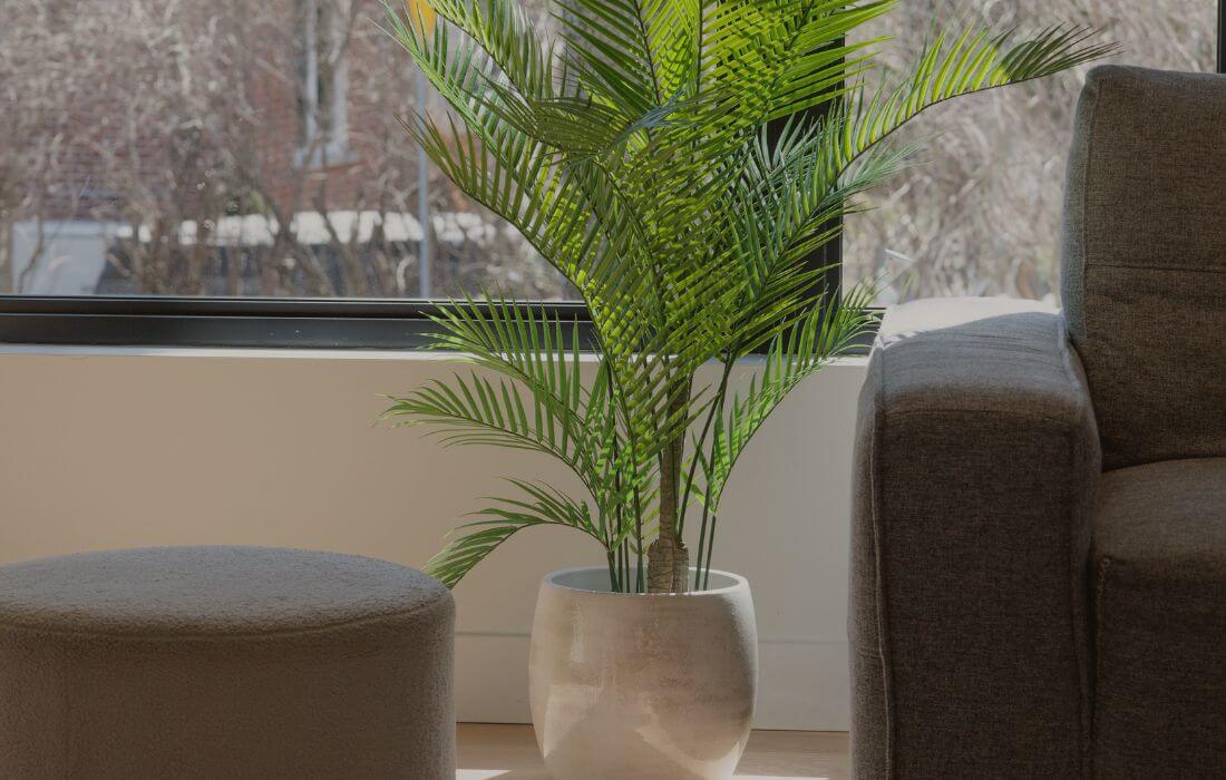 Palmier artificiel intérieur areca - Décors Véronneau