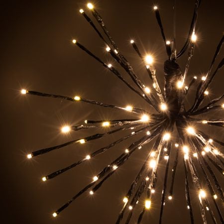 Paquet de 2 lumières de Noël étoilées liées, 12-17,5'' - Décors Véronneau