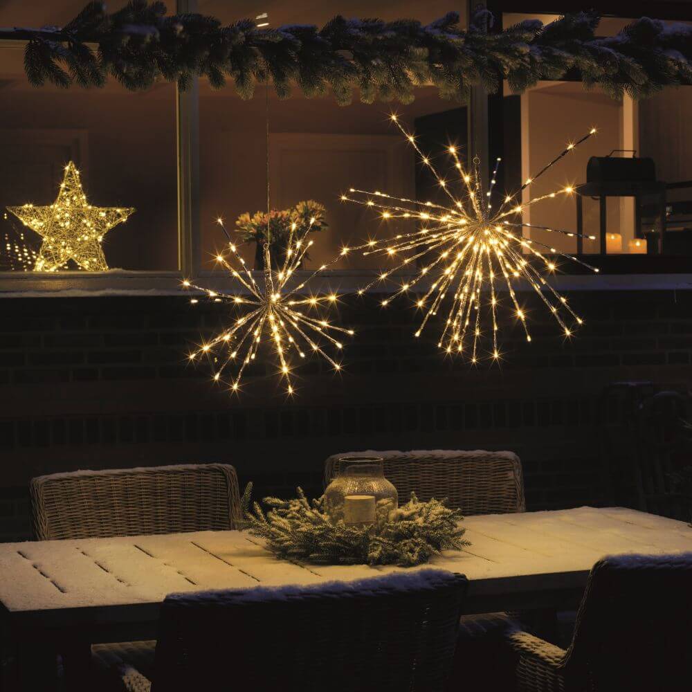 Lumières de Noël étoiles - Décors Véronneau